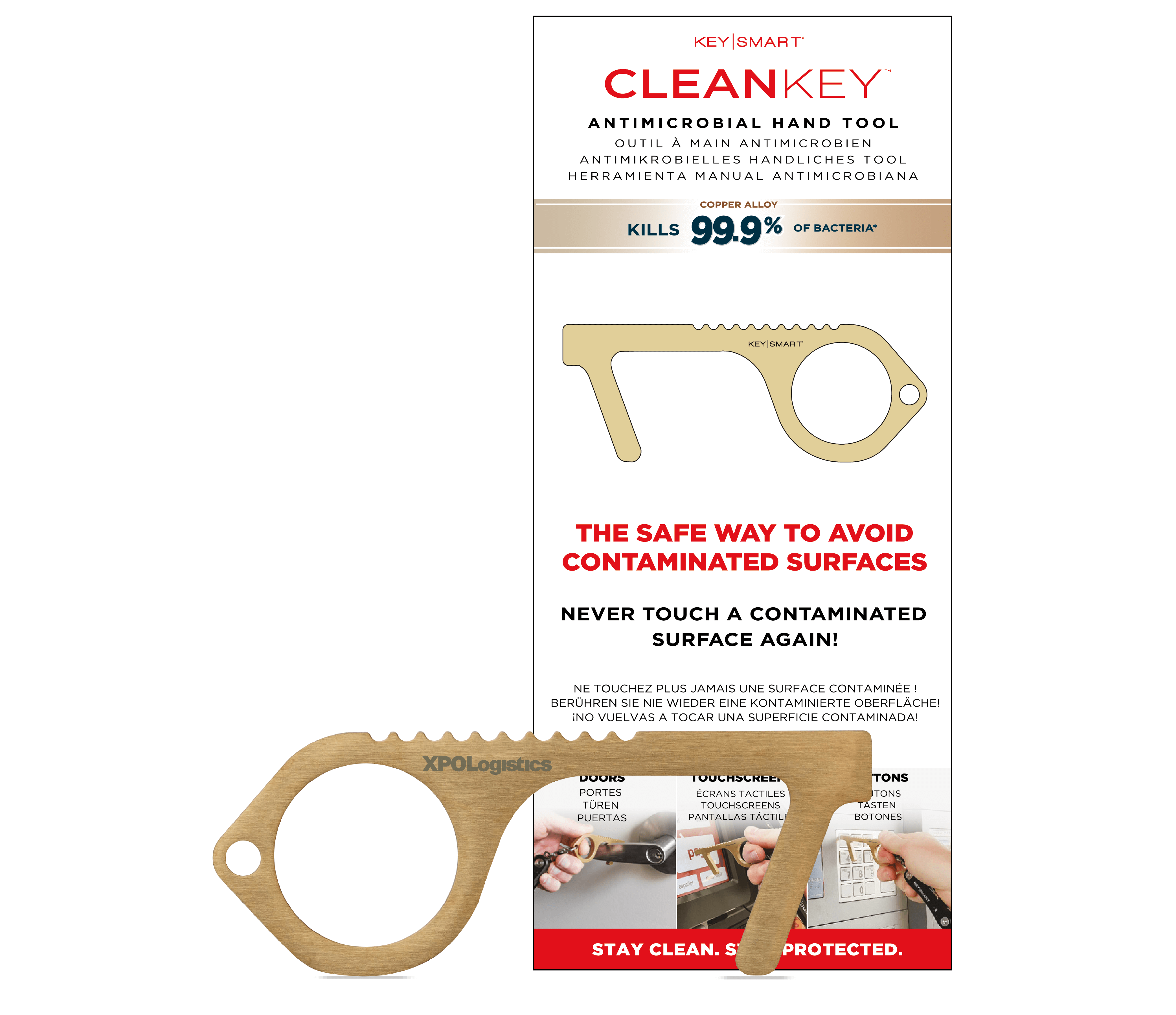 10-12 days with Gift Box + CleanKey™ Sleeve